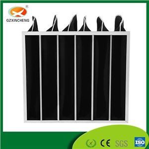 EN779 G3 / G4 فلتر هواء الجيب الكربوني المنشط