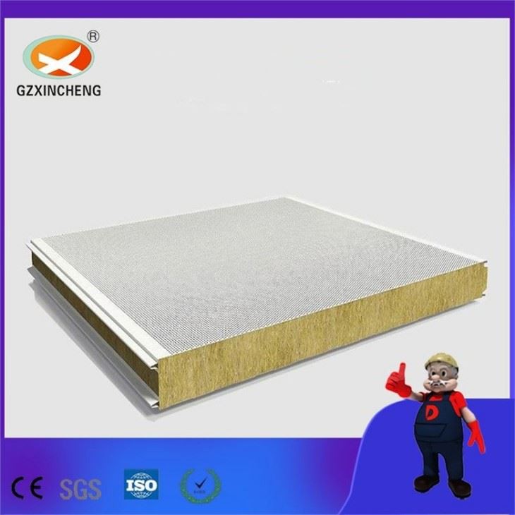 Acoustic Rock Wool Sandwich Panel
